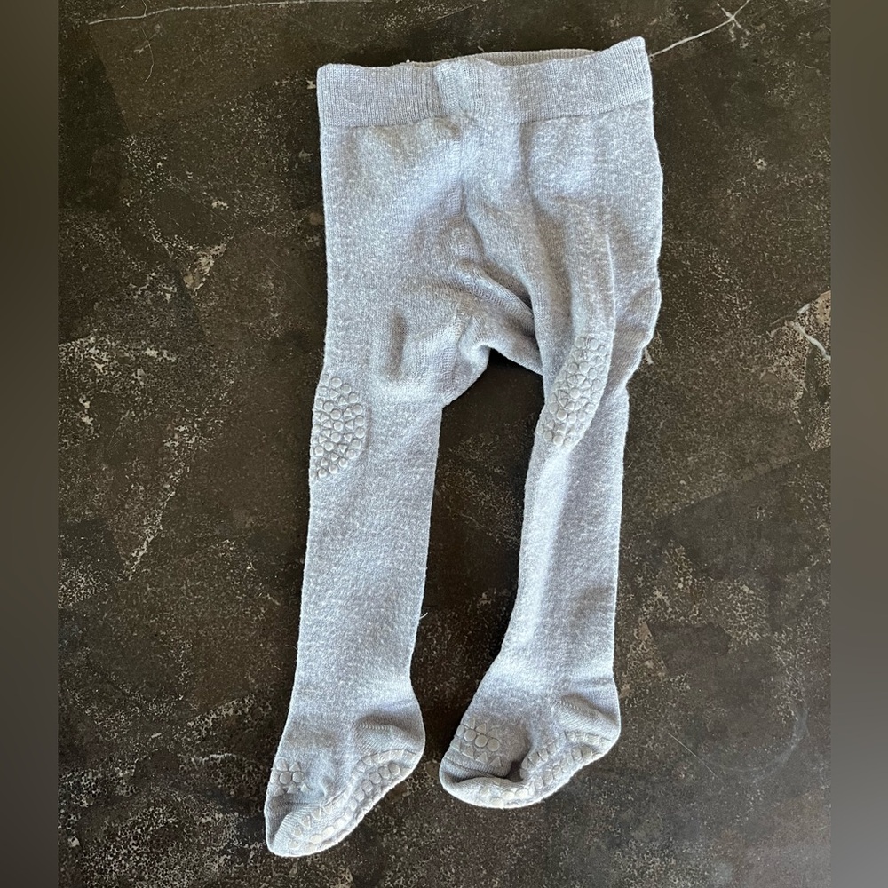 Go Baby Go Merino wool crawling tights size 6-12 months